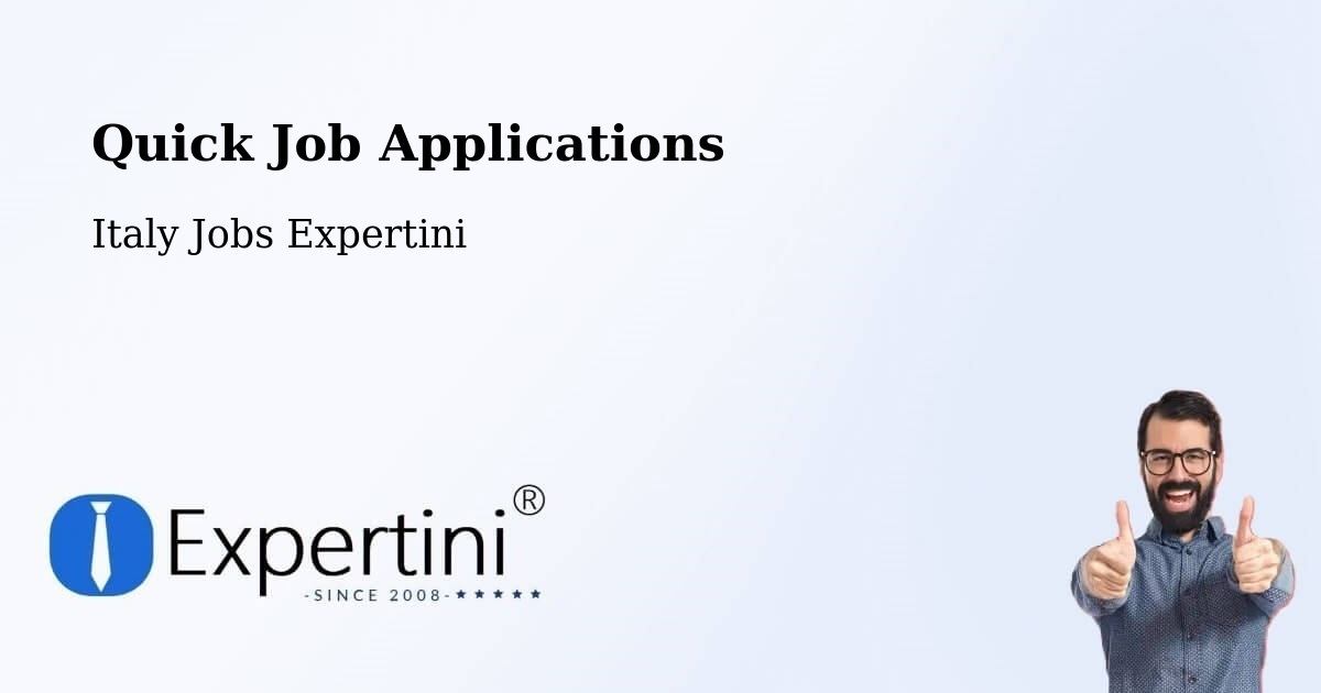 Quick Apply Feature – Bitonto - Italy Jobs Expertini