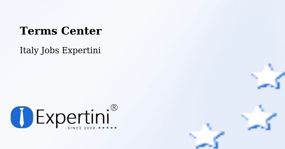Terms of Service – Bitonto - Italy Jobs Expertini